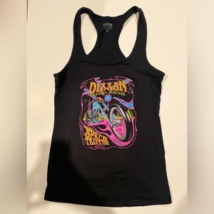 DIXXON flannel - Space Trippin chopper tank top